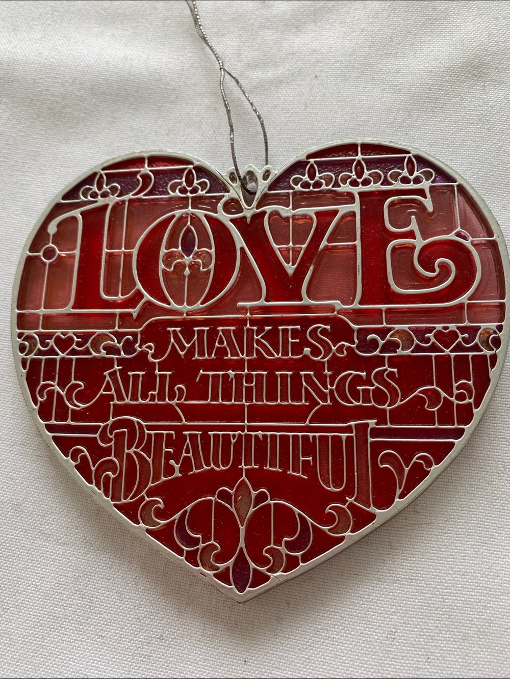 Vintage Hallmark Love Beautiful Plaque
